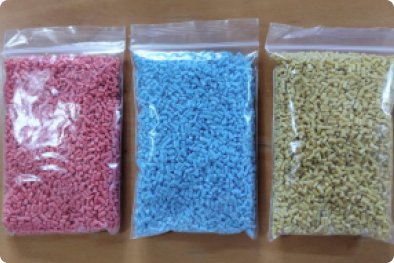 P-100ペレット製造プロセスの画像